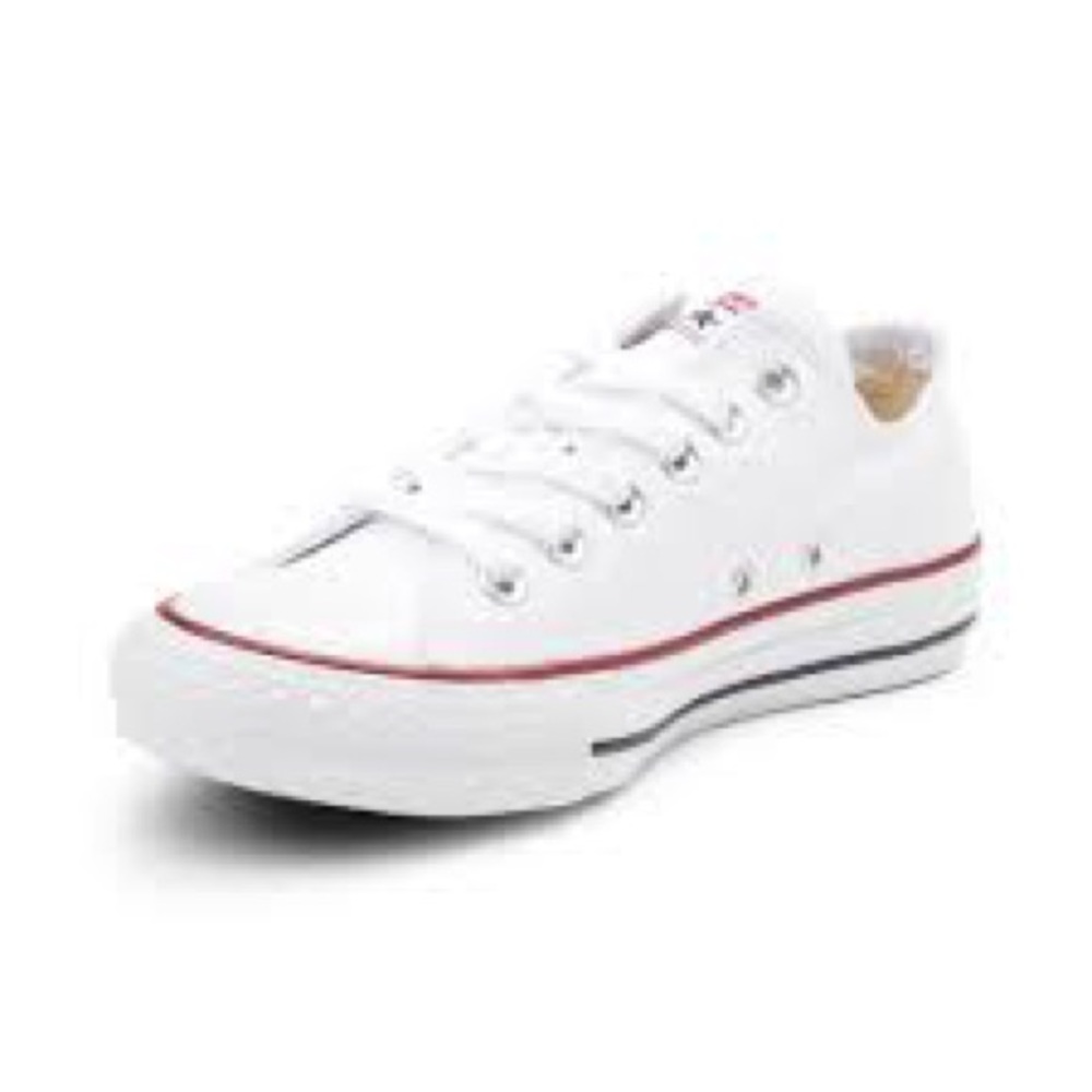 White Low-Top Converse
